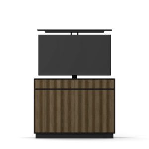 Line Burned Walnut TV Lift 55"