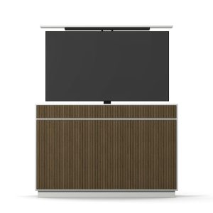 Line Burned Walnut TV Lift 65"