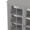 Stockholm 2.0 Upper cabinet Showcase 2 Doors - Image 7