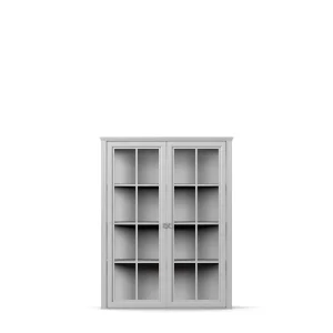 Stockholm 2.0 Upper cabinet Showcase 2 Doors