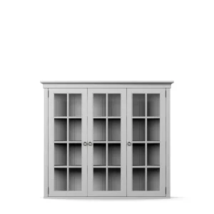 Stockholm Top Cabinet Showcase 3 Doors