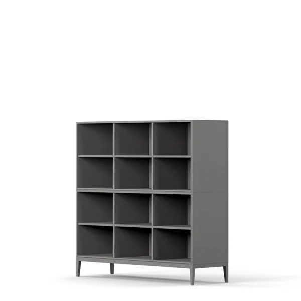 Edge 2.0 Bookcase 3 Shelves, 2-Section - Image 8