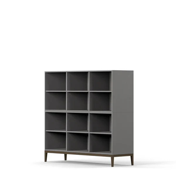 Edge 2.0 Bookcase 3 Shelves, 2-Section - Image 11