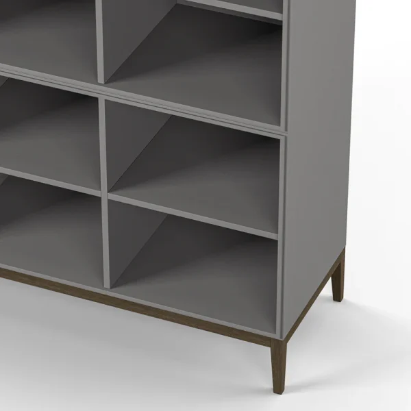 Edge 2.0 Bookcase 3 Shelves, 2-Section - Image 12