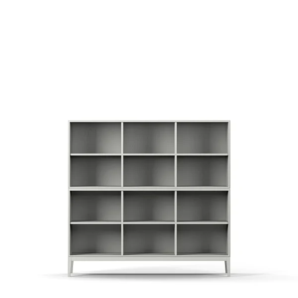 Edge 2.0 Bookcase 3 Shelves, 2-Section