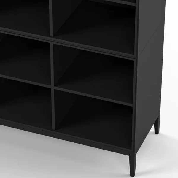 Edge 2.0 Bookcase 4 Shelves, 3-Section - Image 15