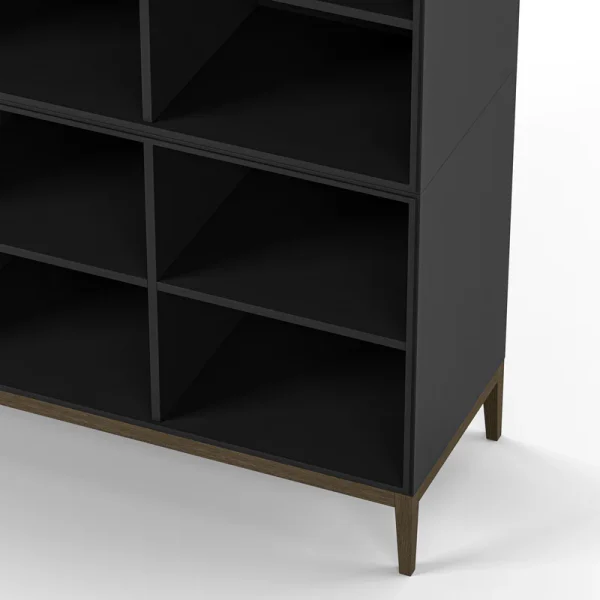 Edge 2.0 Bookcase 4 Shelves, 3-Section - Image 18
