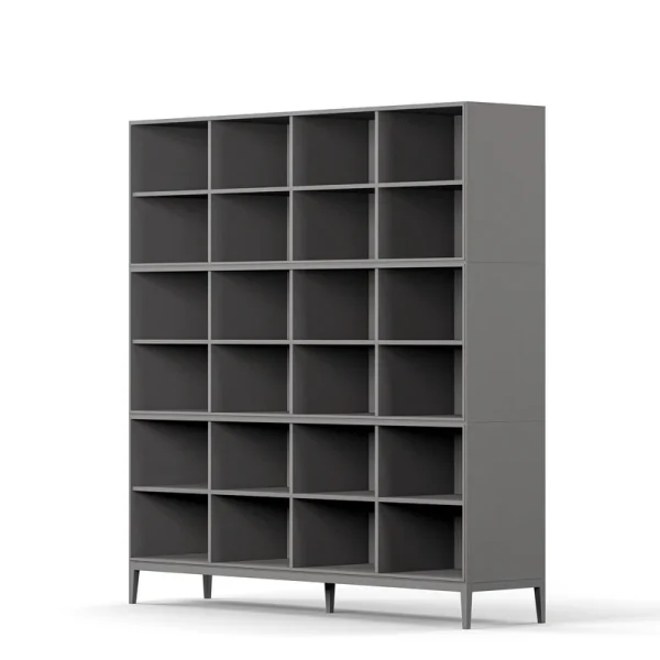 Edge 2.0 Bookcase 4 Shelves, 3-Section - Image 8