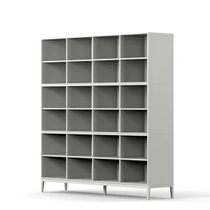 Edge 2.0 Bookcase 4 Shelves, 3-Section W2