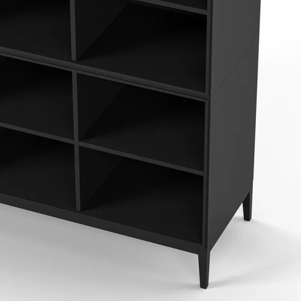 Edge 2.0 Bookshelf 4 Shelves, 2-Section - Image 15