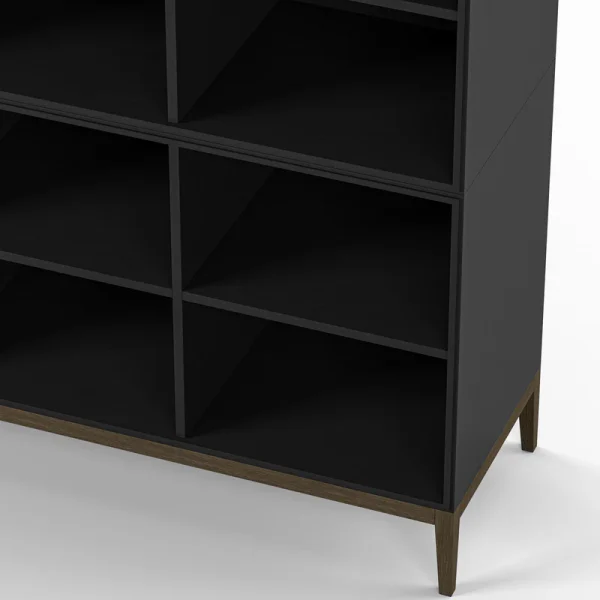 Edge 2.0 Bookshelf 4 Shelves, 2-Section - Image 18
