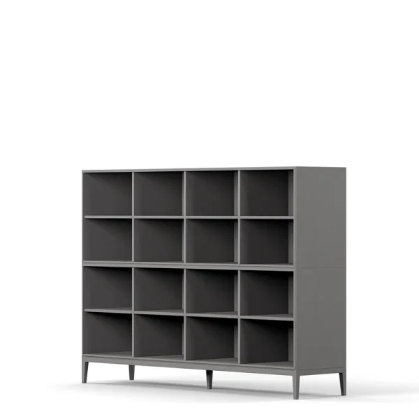 Edge 2.0 Bookshelf 4 Shelves, 2-Section - Image 8