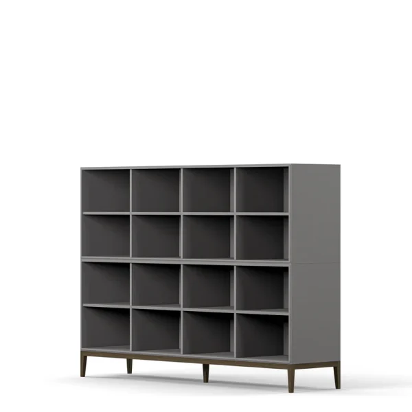 Edge 2.0 Bookshelf 4 Shelves, 2-Section - Image 11