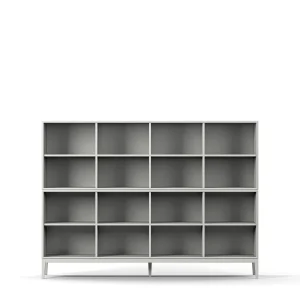 Edge 2.0 Bookshelf 4 Shelves, 2-Section