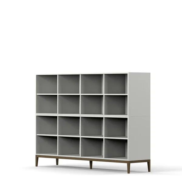 Edge 2.0 Bookshelf 4 Shelves, 2-Section - Image 5