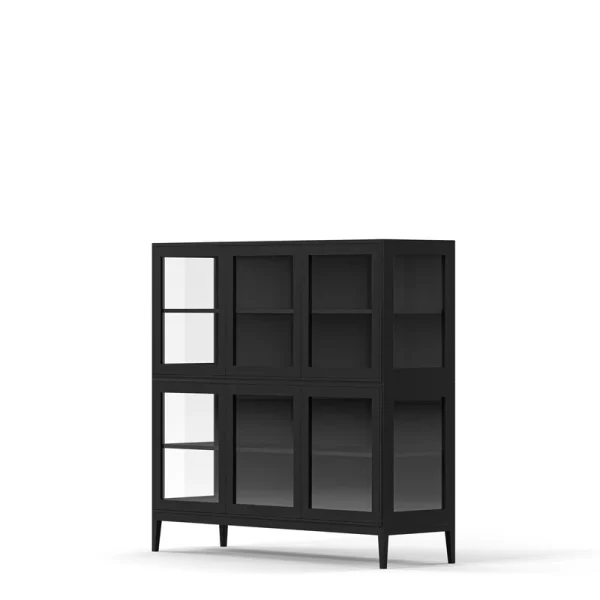 Edge 2.0 Display Cabinet 3 Doors, 2-Section - Image 14