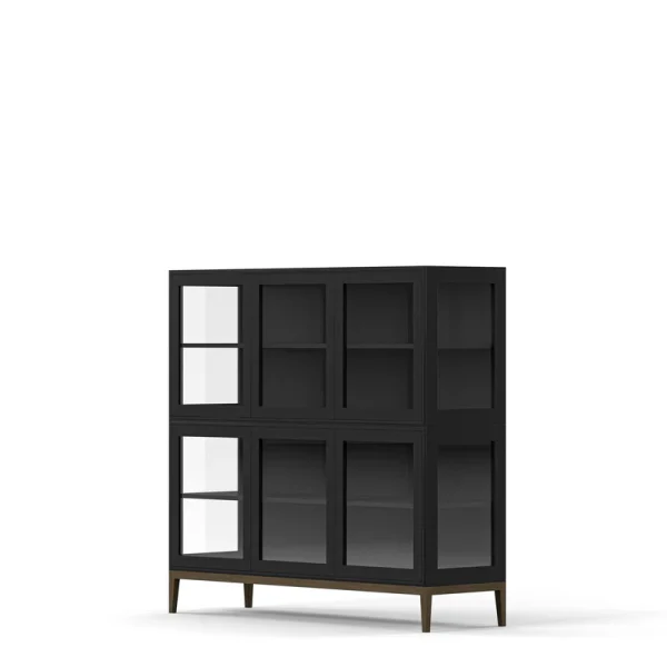Edge 2.0 Display Cabinet 3 Doors, 2-Section - Image 17