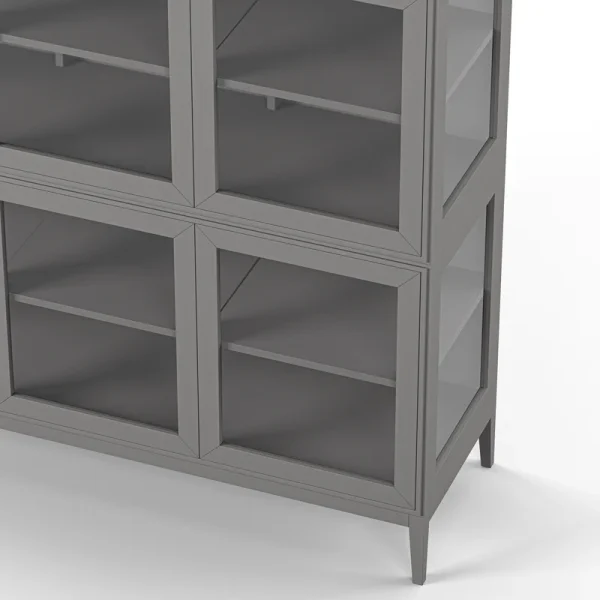 Edge 2.0 Display Cabinet 3 Doors, 2-Section - Image 9