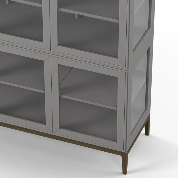 Edge 2.0 Display Cabinet 3 Doors, 2-Section - Image 12