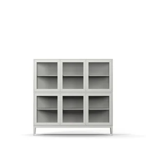 Edge 2.0 Display Cabinet 3 Doors, 2-Section