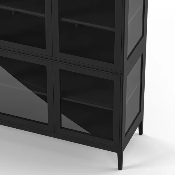 Edge 2.0 Display Cabinet 4 Doors, 2-Section - Image 15