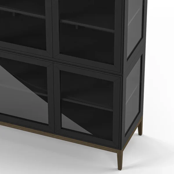 Edge 2.0 Display Cabinet 4 Doors, 2-Section - Image 18