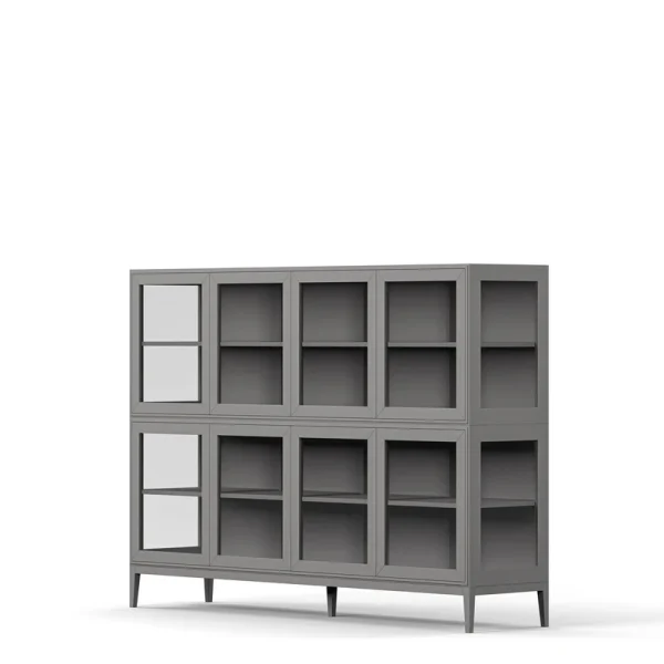 Edge 2.0 Display Cabinet 4 Doors, 2-Section - Image 8