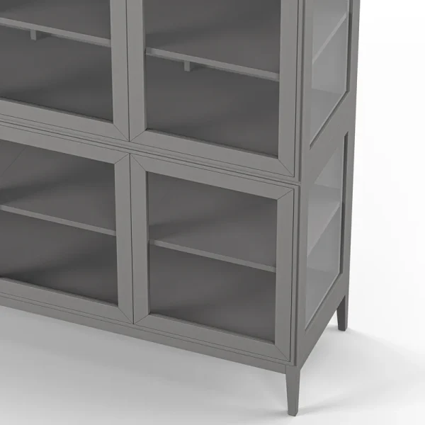 Edge 2.0 Display Cabinet 4 Doors, 2-Section - Image 9