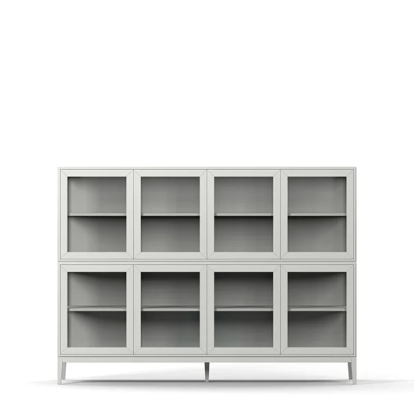 Edge 2.0 Display Cabinet 4 Doors, 2-Section