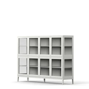 Edge 2.0 Display Cabinet 4 Doors, 2-Section W2