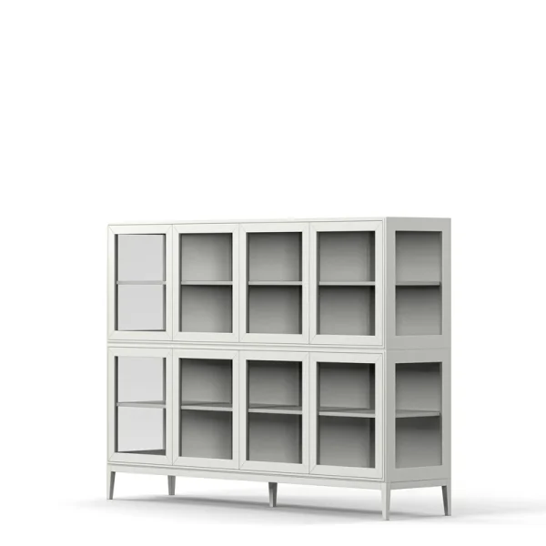 Edge 2.0 Display Cabinet 4 Doors, 2-Section - Image 2