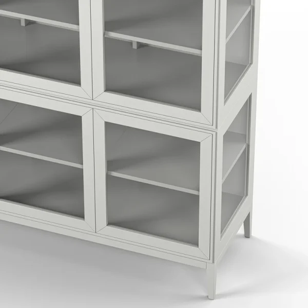 Edge 2.0 Display Cabinet 4 Doors, 2-Section - Image 3