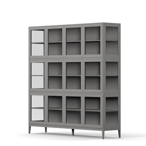 Edge 2.0 Display Cabinet 4 Doors, 3-Section - Image 8