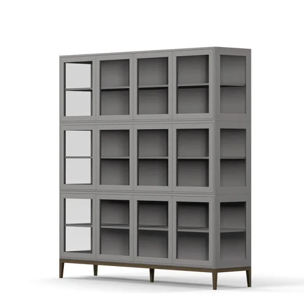 Edge 2.0 Display Cabinet 4 Doors, 3-Section - Image 11