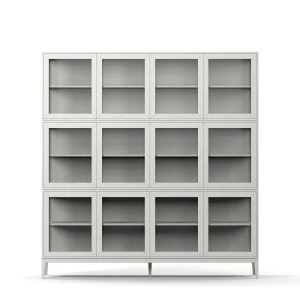 Edge 2.0 Display Cabinet 4 Doors, 3-Section