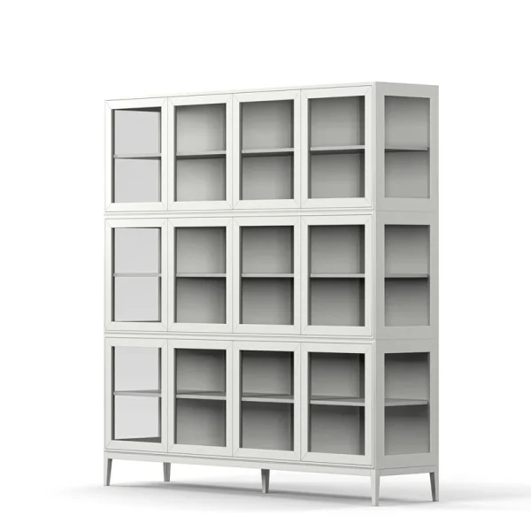 Edge 2.0 Display Cabinet 4 Doors, 3-Section - Image 2
