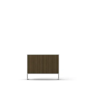 Line Burned Walnut Sideboard 2 Doors