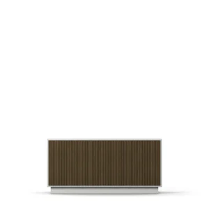 Line Burned Walnut Sideboard 3 Doors