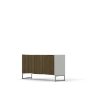 Line Burned Walnut Sideboard 3 Doors W2