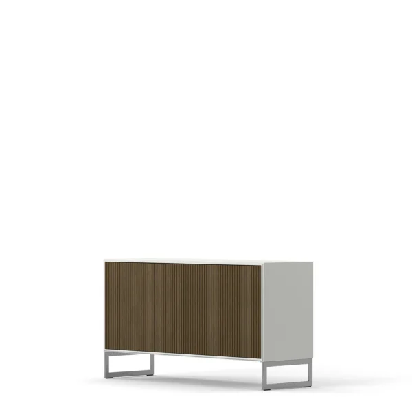 Line Burned Walnut Sideboard 3 Doors - Image 2