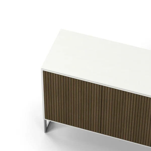 Line Burned Walnut Sideboard 3 Doors - Image 3