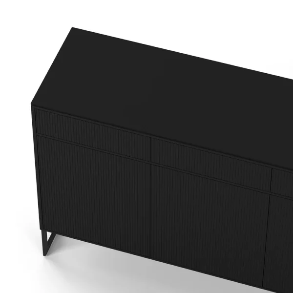 Line Sideboard 3 Doors High - Image 6