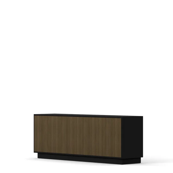 Line Burned Walnut Sideboard 4 Doors - Image 5
