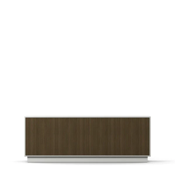 Line Burned Walnut Sideboard 4 Doors