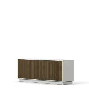 Line Burned Walnut Sideboard 4 Doors W2