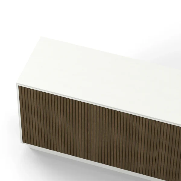 Line Burned Walnut Sideboard 4 Doors - Image 3