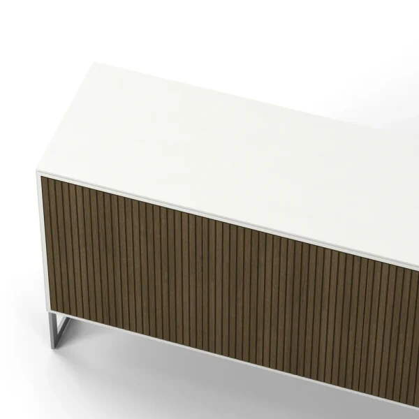 Line Burned Walnut Sideboard 4 Doors - Image 3